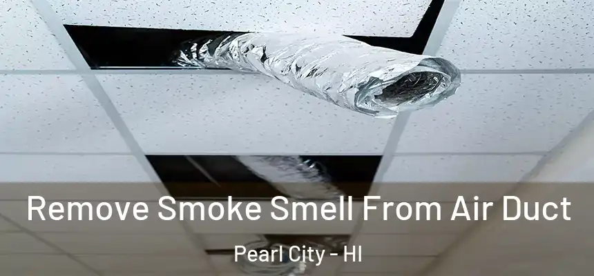  Remove Smoke Smell From Air Duct Pearl City - HI